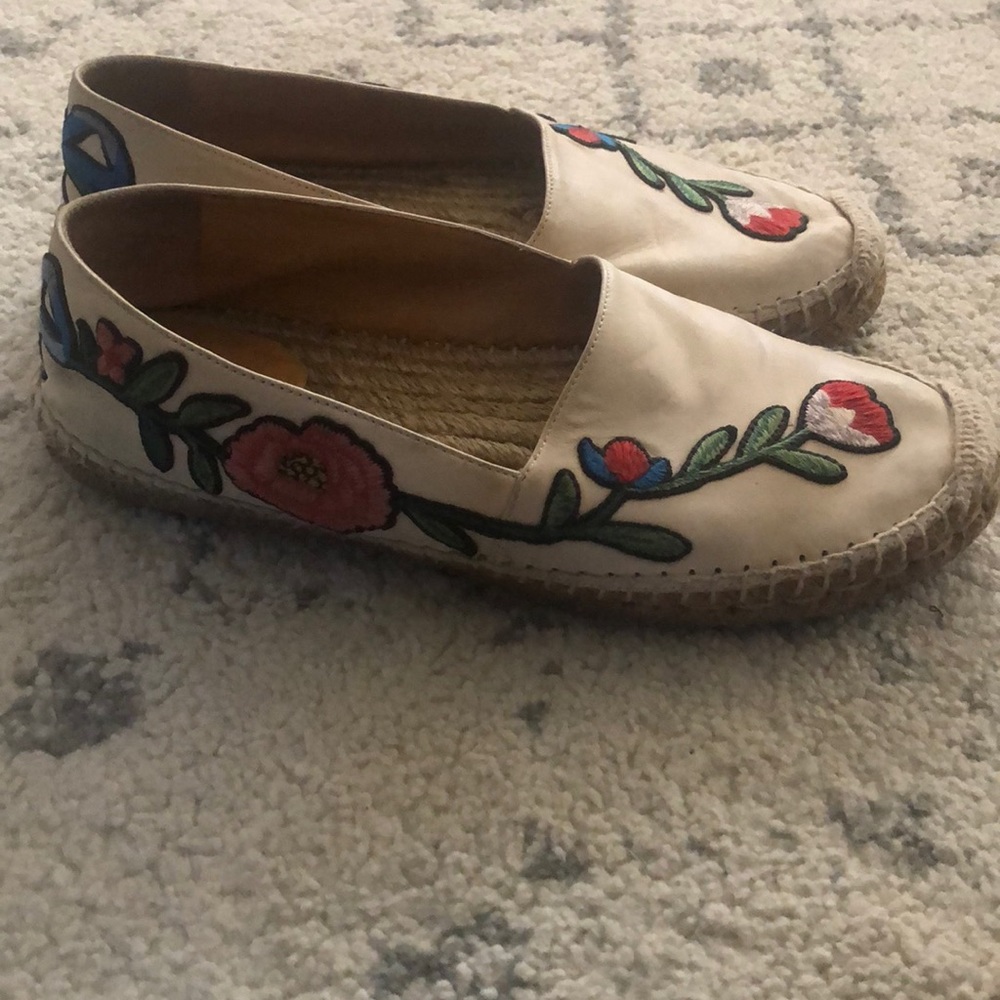 Gucci floral embroidered espadrilles “pilar”